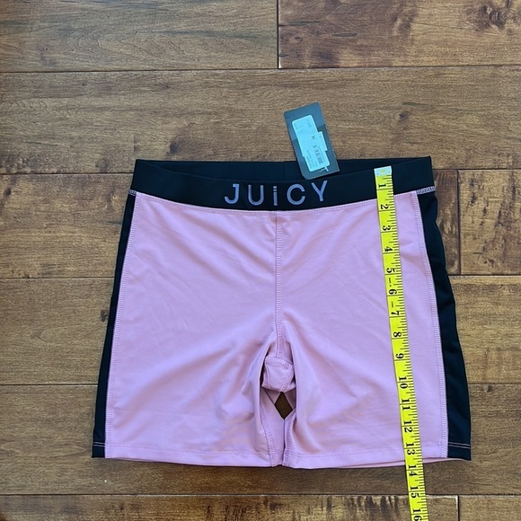 NWT Juicy Couture Active Short Pink and Black Size M - Picture 6 of 13